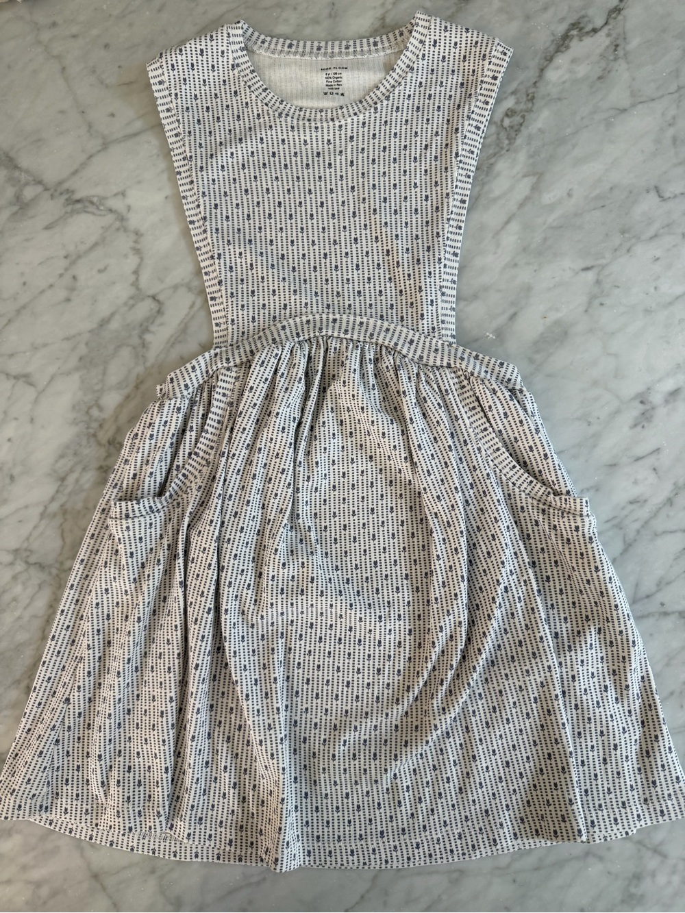 Soor Ploom Dunes Dress - blue tulip